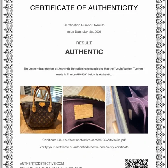 Louis Vuitton Turenne - Picture 11 of 11